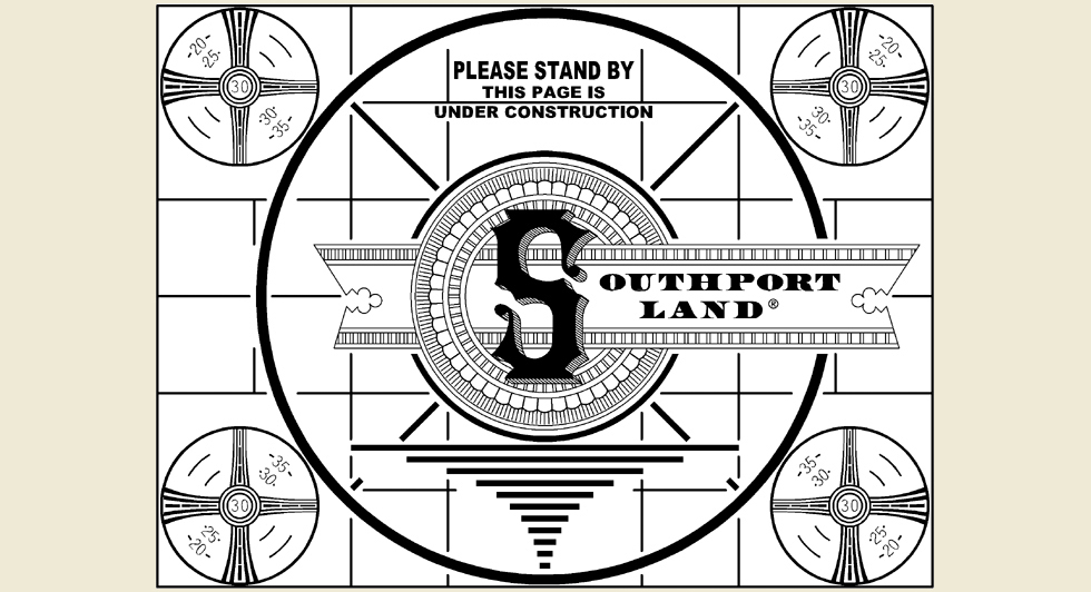 Television Test Screen for Southport Land